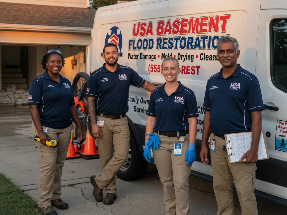 Basement Flood Cleanup company in Vesper, WI