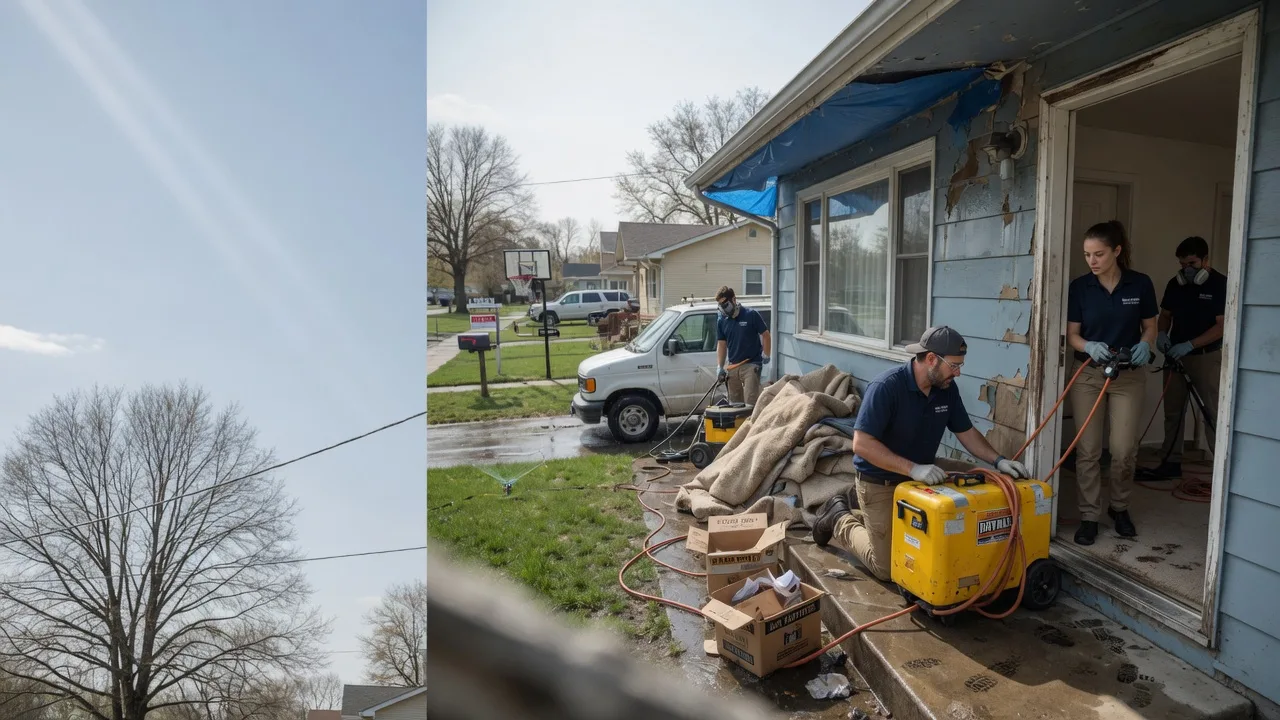 Basement Flood Cleanup in Vesper, WI near me